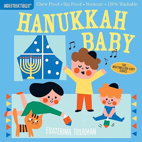 Indestructibles: Hanukkah Baby: Chew Proof · Rip Proof · Nontoxic · 100% Washable (Book for Babies, Newborn Books, Safe to Chew) Paperback – October 15, 2019