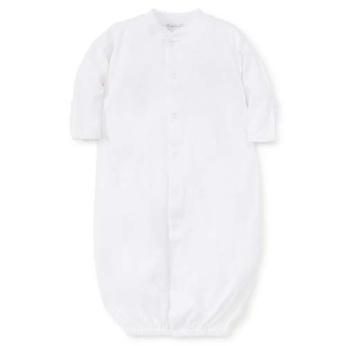 White Kissy Basics Conv. Gown