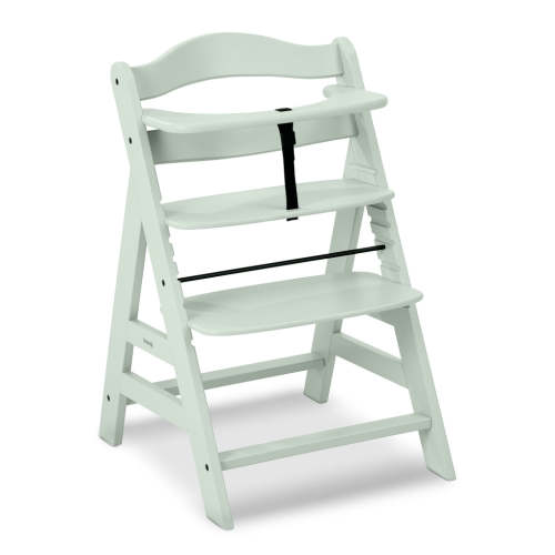 Alpha+ Grow Along Adjustable Beechwood Wooden High Chair | Over The Moon