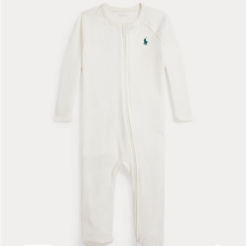 Cotton Interlock Footed Coverall