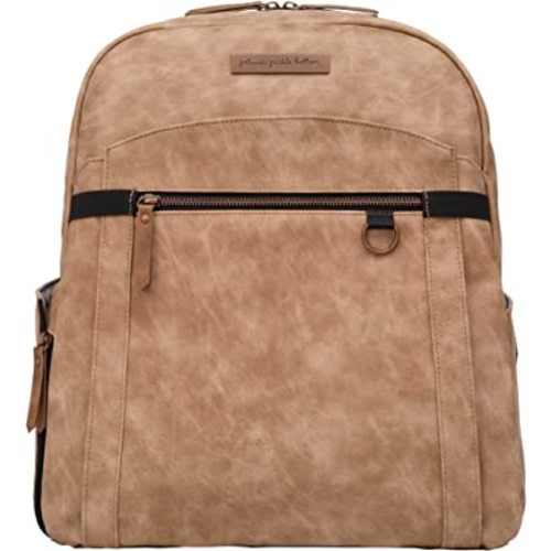 Petunia Pickle Bottom 2-in-1 Provisions Breast Pump & Diaper Bag, Designed for Busy Parents, Spacious Main Compartment, Brioche