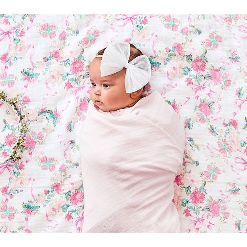 LoveShackFancy Organic Muslin Swaddle Set