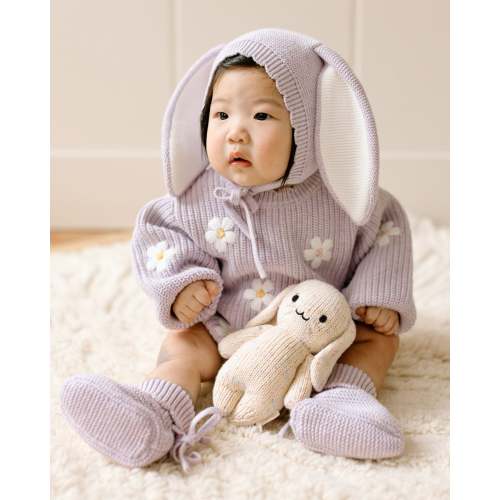 Chunky knit romper