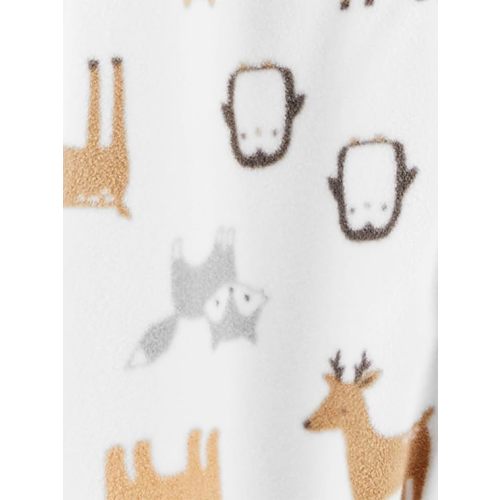 Simple Joys by Carter's Baby Holiday Fleece Footed Sleep and Play, Pack of 2