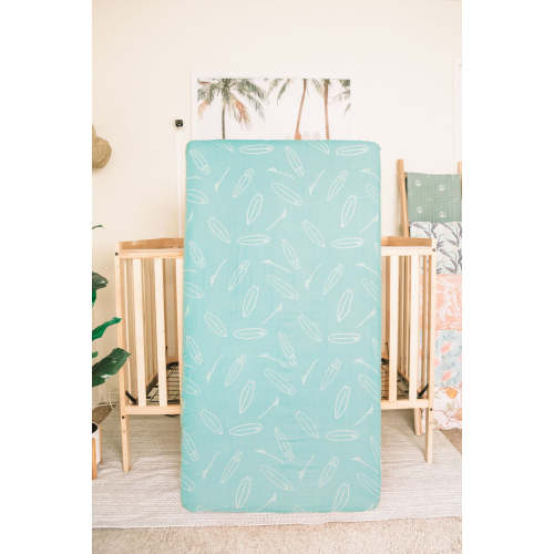 Surfboard Crib Sheet – Kahakai Kids Collection