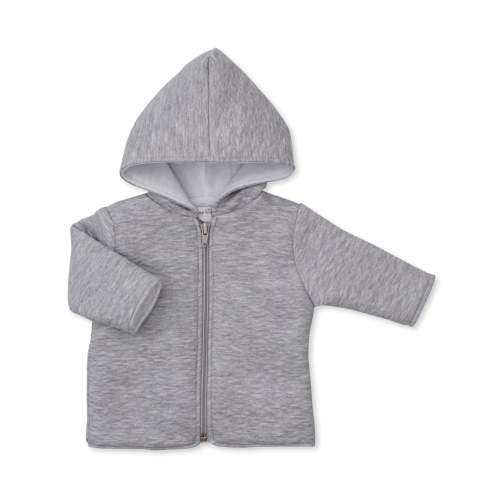Classic Jacquards Grey Padded Jacket