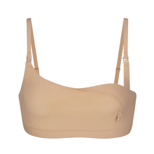 FITS EVERYBODY MATERNITY NURSING SCOOP BRALETTE | CLAY