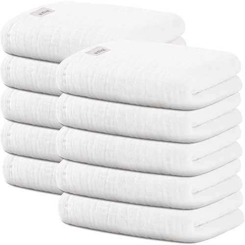 Baby Muslin Washcloths (10 pack)