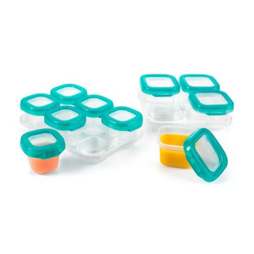 OXO Tot Baby Blocks Set - 12pc: BPA-Free, Baby Food Containers