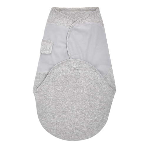 HALO SwaddleSure Swaddle Pouch, 100% Cotton, Heather Grey, Unisex, Newborn, 0-3 Months
