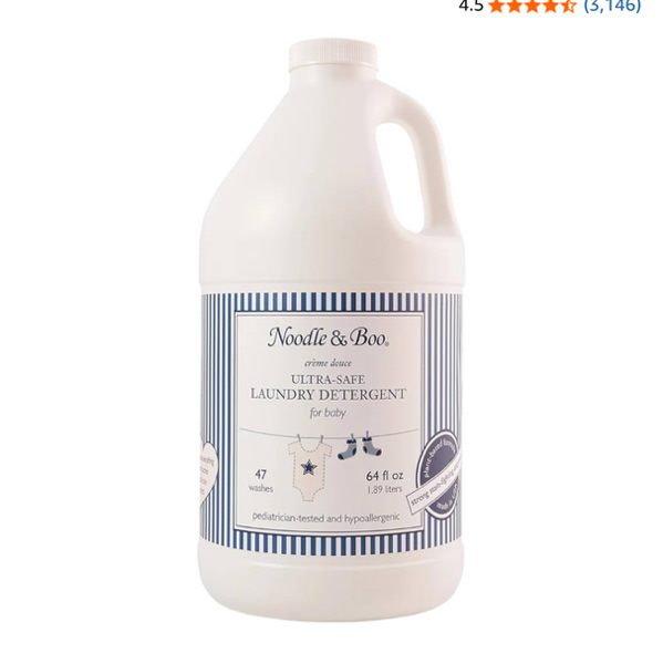 Noodle & Boo Baby Laundry Essentials Ultra-Safe Laundry Detergent