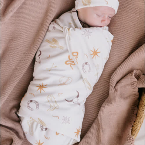 Swaddle Set | Cowboys – Little and Fern
