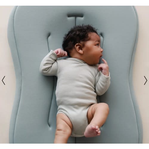 Snuggle Me Organic Lounger Curve - Slate