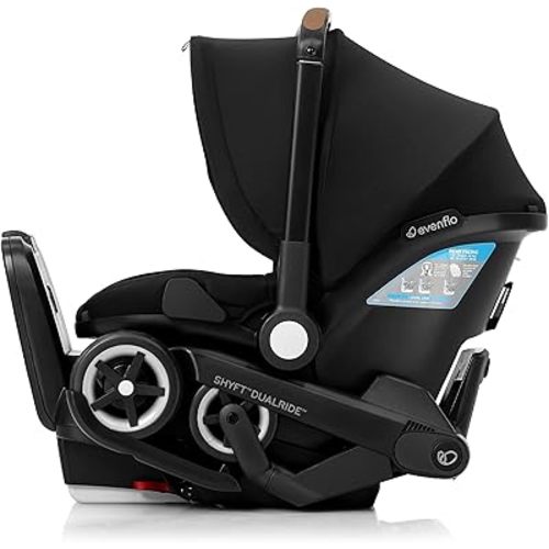 Shyft DualRide with Carryall Storage Infant Car Seat and Stroller Combo (Durham Green)