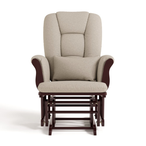 Storkcraft Tuscany Rocking Chair Glider with Ottoman & Reviews | Wayfair