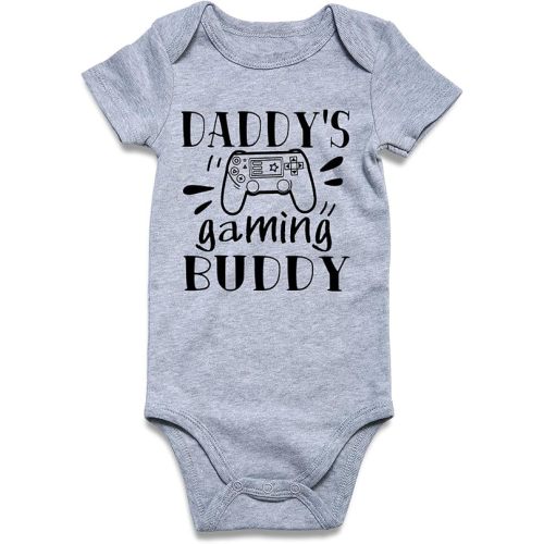 Baby Boys Girls Bodysuit Infant Funny Outfit Newborn Short Sleeve Romper Clothes Baby Jumpsuit 0-12 Months