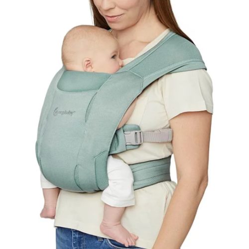 Embrace Cozy Newborn Carrier Soft Air Mesh - Sage