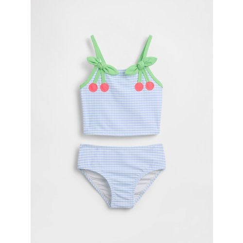 Baby & Toddler Cherry Gingham Swim Two-Piece