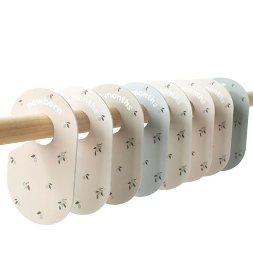 3 Sprouts Baby Closet Dividers (newborn To 24 Months) - Olive