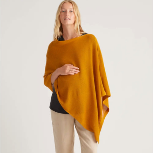 Lightweight Cotton Cashmere Nursing Shawl