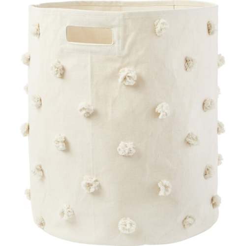 Pom Pom Hamper, Natural - Pehr | Maisonette