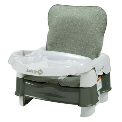 Safety 1st Deluxe 5-in-1 Sit, Snack & Go Convertible Booster Seat, Olive, Toddler