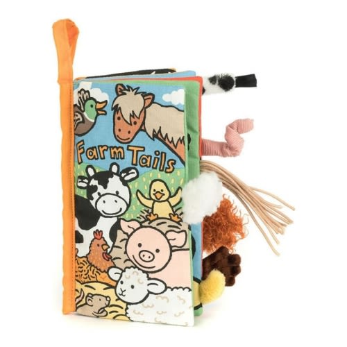 Jellycat Farm Tails Activity Book NEW