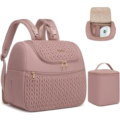 Qualyphant Breast Pump Bag for Spectra S1/S2 & Medela with Insulated Cooler