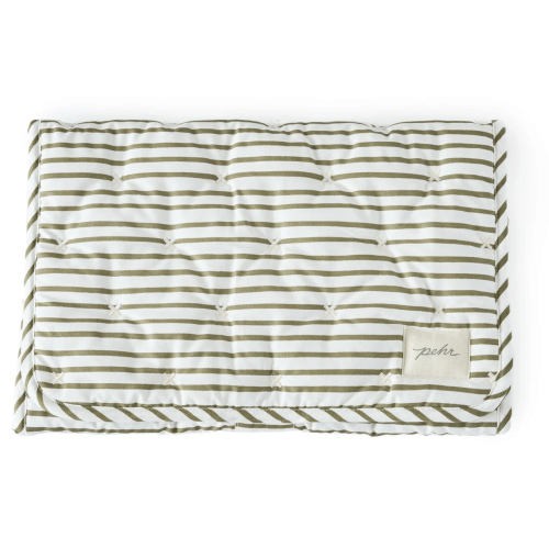 Striped On the Go Portable Changing Pad
