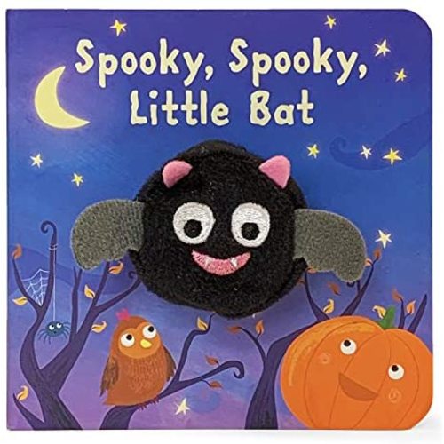 Spooky, Spooky, Little Bat Finger Puppet Halloween Board Book Ages 0-4 (Finger Puppet Board Book)