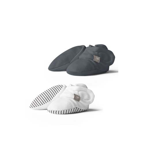 STAY ON 2-PACK BOOTS | STRIPE GRAY + MIDNIGHT