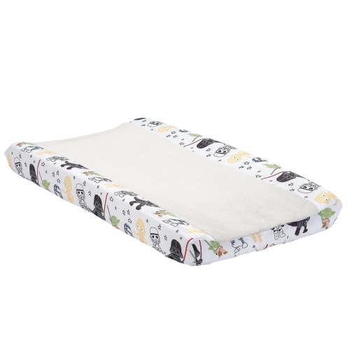 Star Wars Classic Changing Pad Cover - Yoda/Darth Vader/R2-D2/C-3PO – Lambs & Ivy
