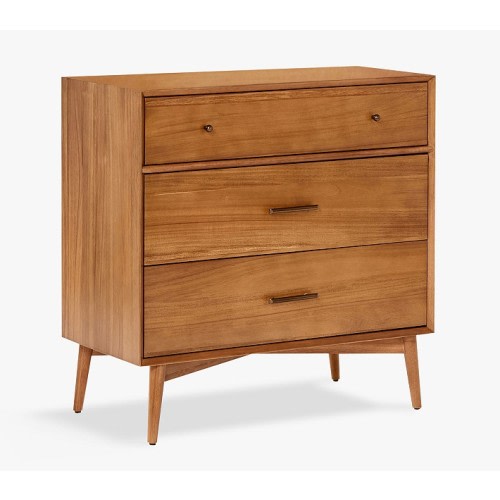 west elm x pbk Mid-Century 3-Drawer Dresser (36w x 18d")