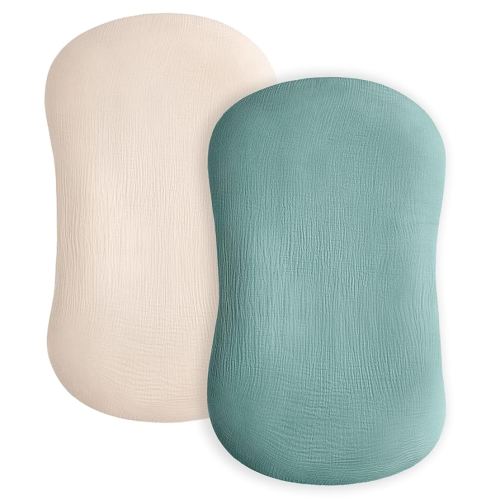 Newborn Lounger Covers (100% cotton) - 2 Pack