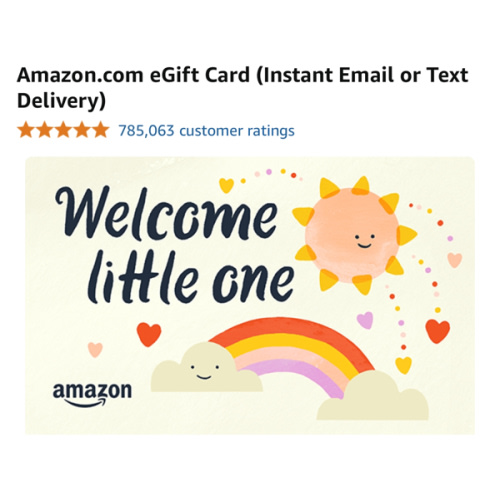 Amazon.com: Amazon eGift Card - Welcome Rainbow: Gift Cards
