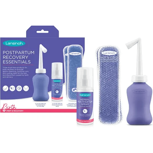 Lansinoh Postpartum Essentials Recovery Bundle, Postpartum Care Kit