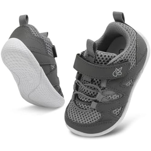 LeIsfIt Baby Shoes Boys Girls First Walking Shoes Non-Slip Toddler Breathable Sneakers Infant Sneakers
