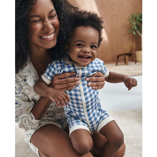 Baby 2-Way Zip Shortie Sleeper