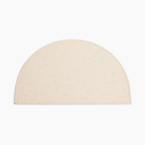 AEIOU Silicone Placemat - Oat Speckle