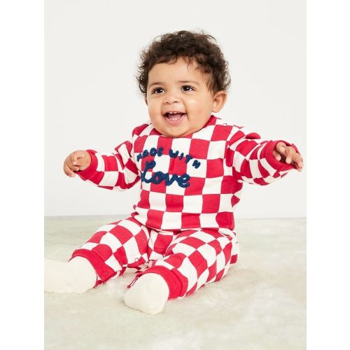 Printed Fleece One-Piece for Baby