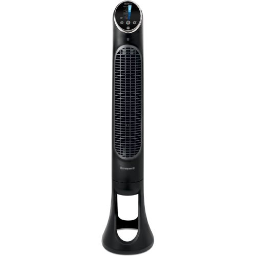 Honeywell QuietSet Whole Room Tower Fan, Oscillating Tower Fan with Remote, Black, HYF290B