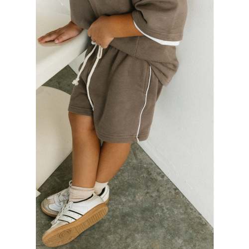Comfort Sweatshort- Vintage Brown - 1y