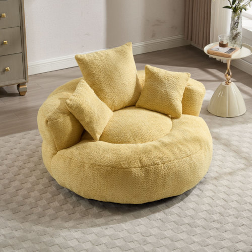 Ivy Bronx Jaquarion 42.52'' Wide Chenille Barrel Chair & Reviews | Wayfair