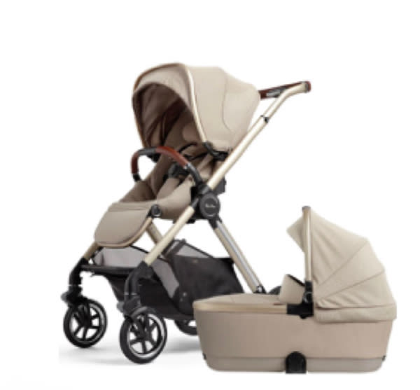 Silver Cross Reef 2 Stroller & Bassinet Bundle in Frappe