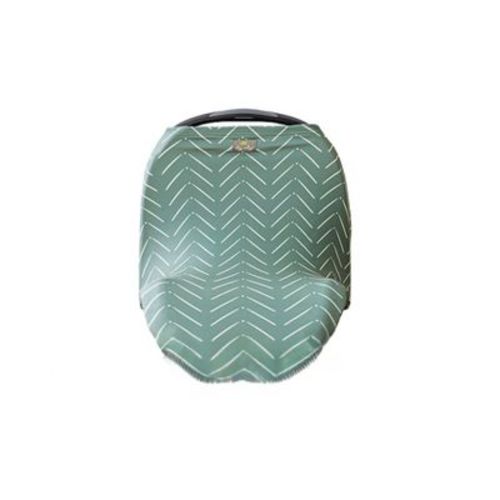 Itzy Ritzy Mom Boss 4-in-1 Nursing Cover and Bib Set - Sage