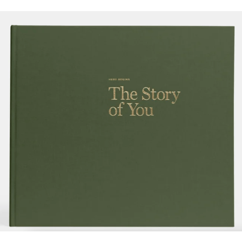 Baby Book | The Story of You- Olive Color