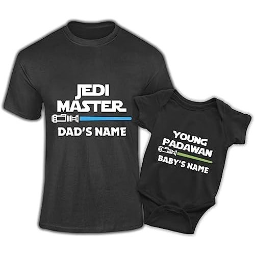 Our First Father Day Together Gifts for New Dad Matching First Time Dad Gift Daddy and Son Daughter Cool Outfits Onesie