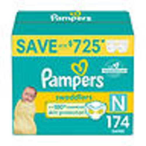 Pampers Swaddlers Diapers, Sizes Newborn-8 - Sam's Club