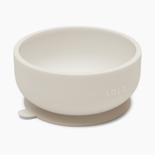 Lalo Suction Bowl - Oatmeal, 1