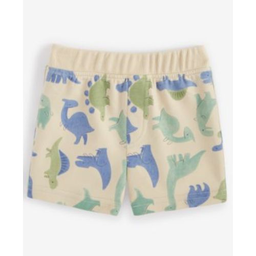 Baby Boys Group Dino Printed French Terry Shorts, Created for Macy's